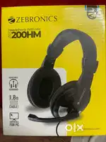 Head set zebronics with mike