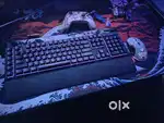 1 ear Old Corsair K55 pro Keyboard & Red Gear Mouse