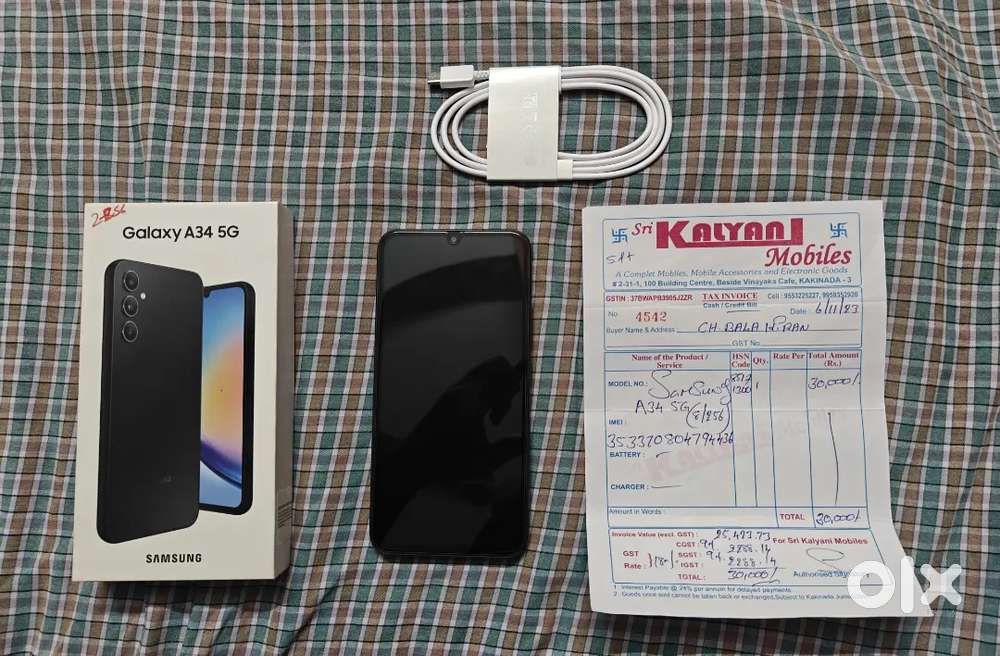 Samsung A34 5G For Sale