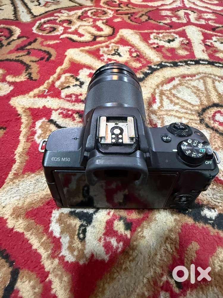 Canon EOS M50 with zoom lens 18 150