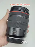 Used Canon RF 24-105 mm F/4 l is USM Lens- Black