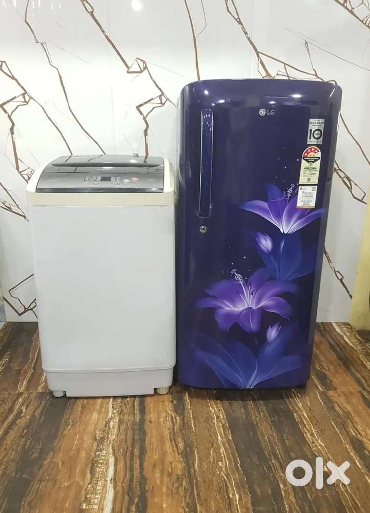 Latest model combo offer available refrigerator and washing machine