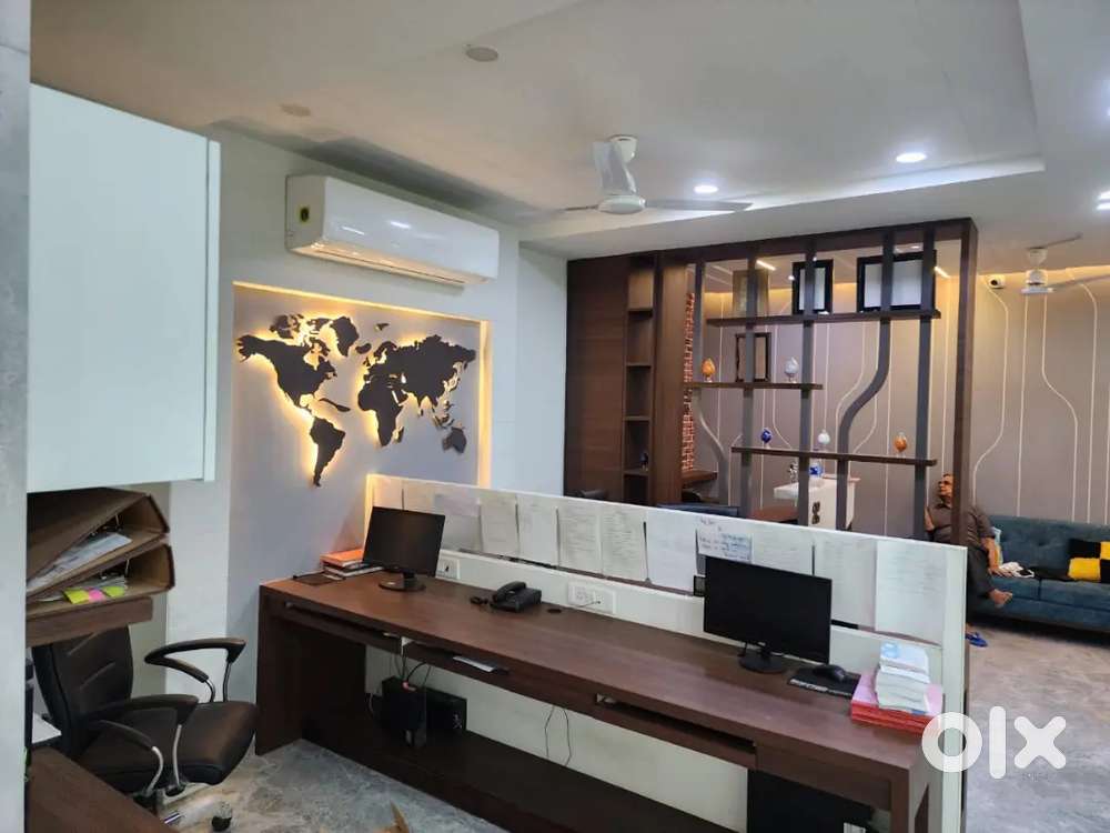 Sarabhai Full Furnished office for Lease or rent with attach toilet