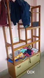 Wooden Alna with storage
