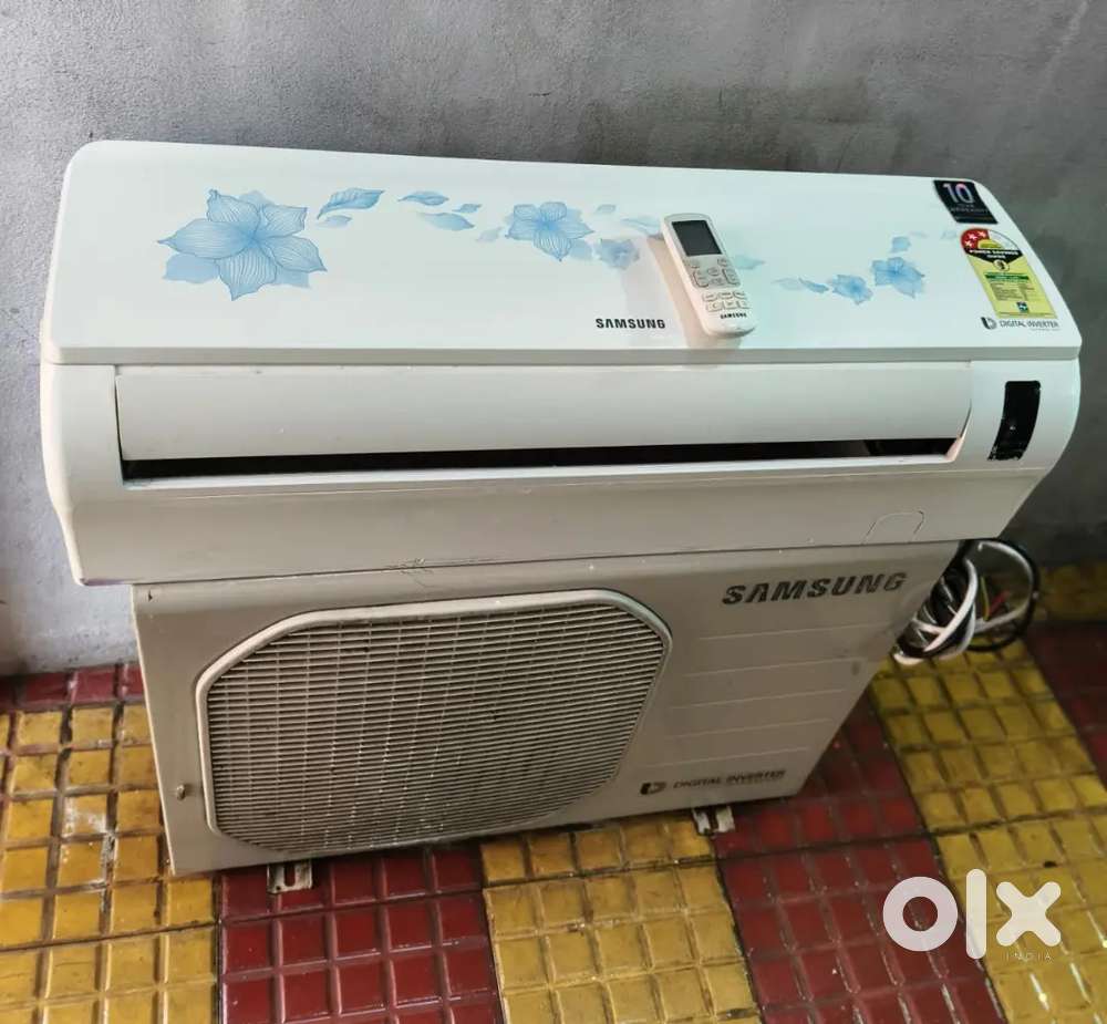 Samsung 1.5 ton split Ac digital inverter working perfect condition