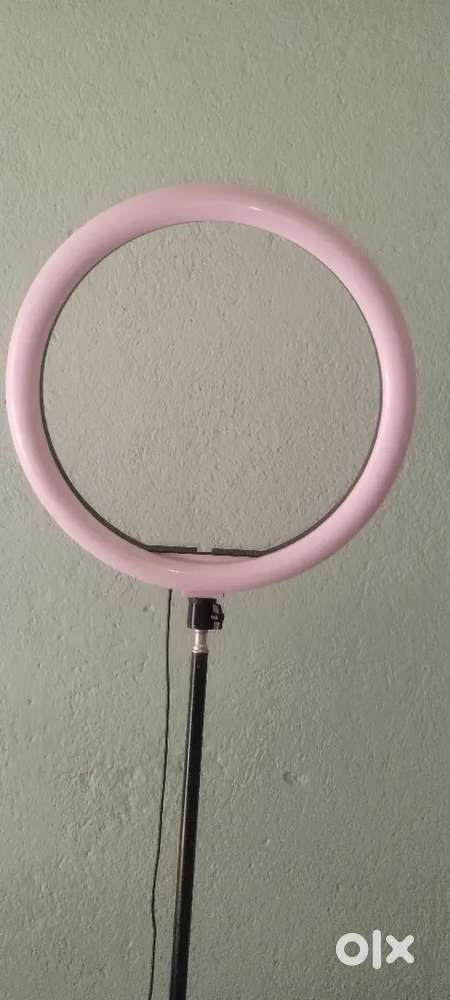 14 inchi Ring light with Stand and 1 mobile holder
