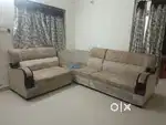 Sofa- bed - fridge - heavy iron almairah