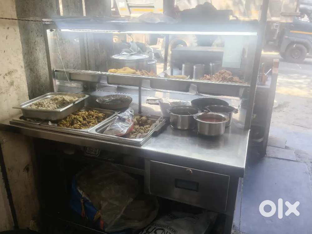 Vada pav counter it's very Good conditions