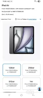I pad Air 13 inch(m2) Wi-Fi