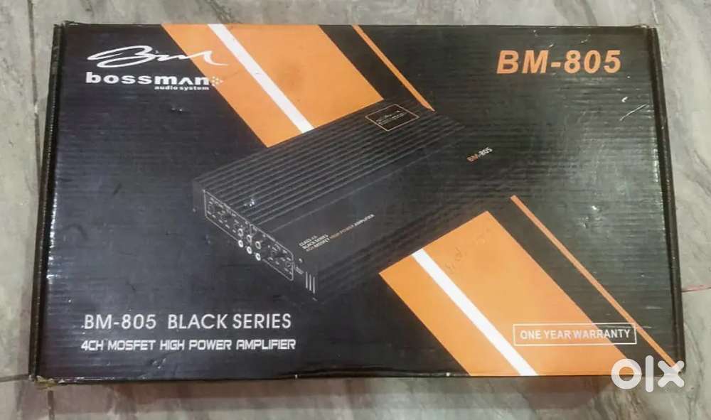 High power amplifier W8000 Boosman company 4 channel tractor amplifier