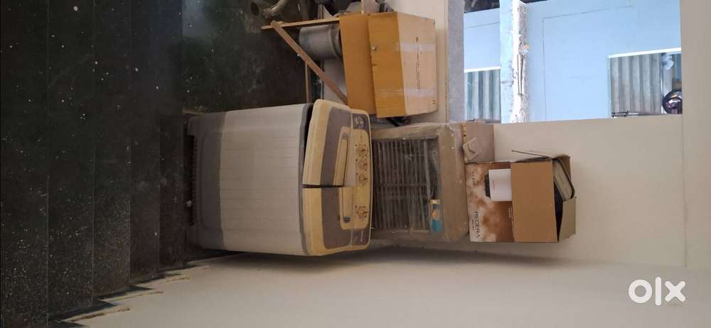 Used semi automatic washing machine and cooler