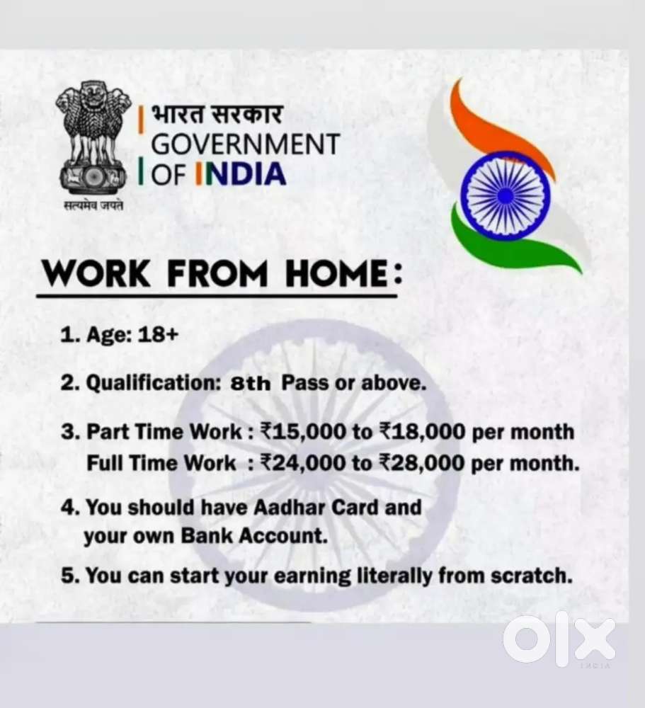 Work from home government project