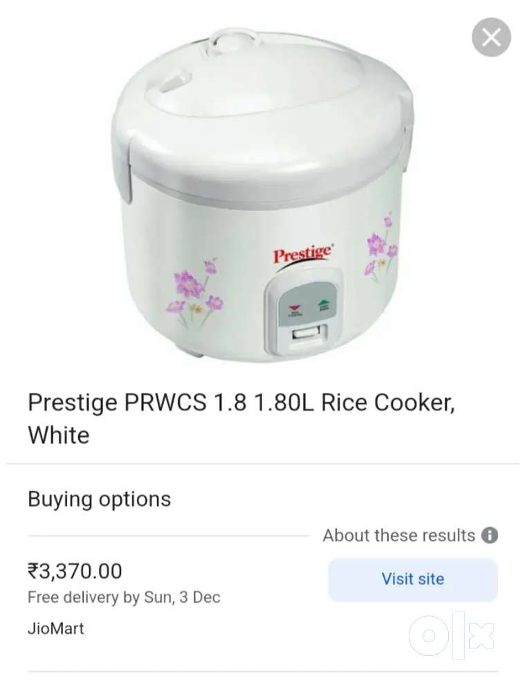 Prestige rice cooker
