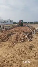 Metro sipcot near plot for sale @#omr