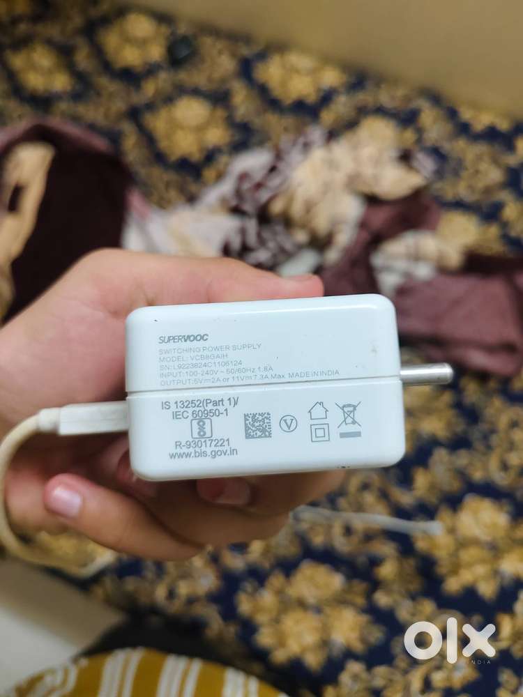 Super vooc 80 watt orginal charger