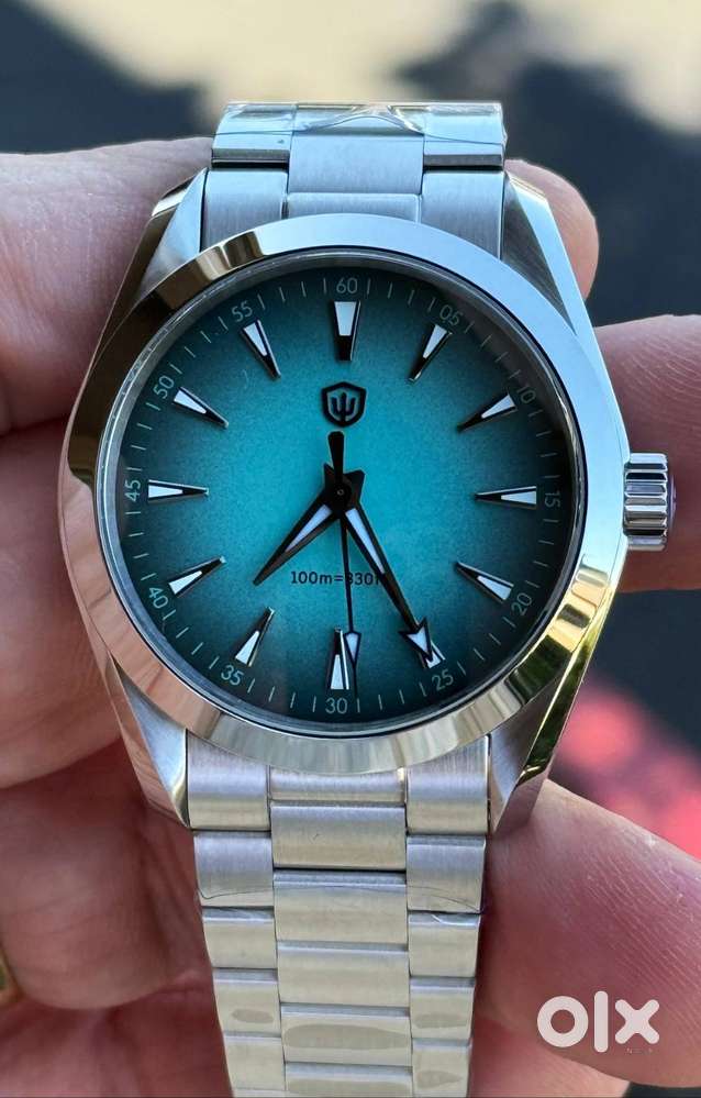 Seiko VH31 Mecaquartz movement watch - Watchdives WD0006 Turquoise