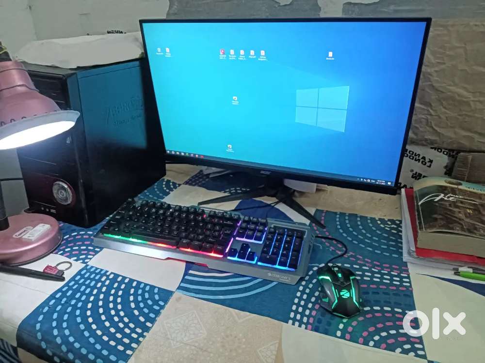 Computer system (parts included inside cabinet)