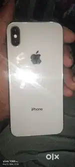 All original iPhone x 256 gb white colour battery 64