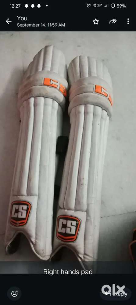 Right hands pads