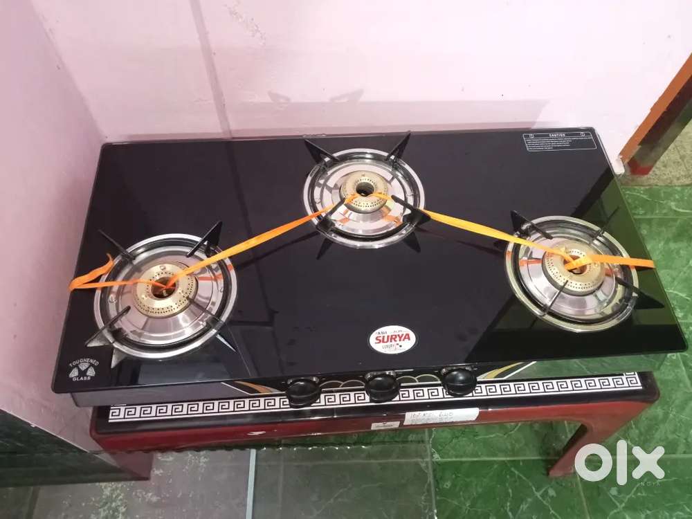 Surya brand 3 burner  gas stove