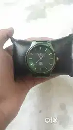 Titan edge ceramic watch