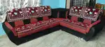 L shape sofa set