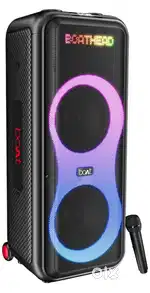 Rent the Party Vibe: boAt Bluetooth Speaker with Mic & Lights!