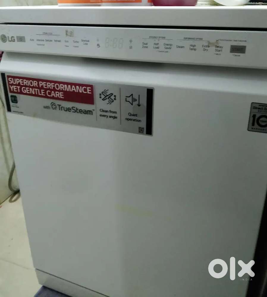 LG Truesteam Dishwasher - Excellent Condition (only 1 year Used)