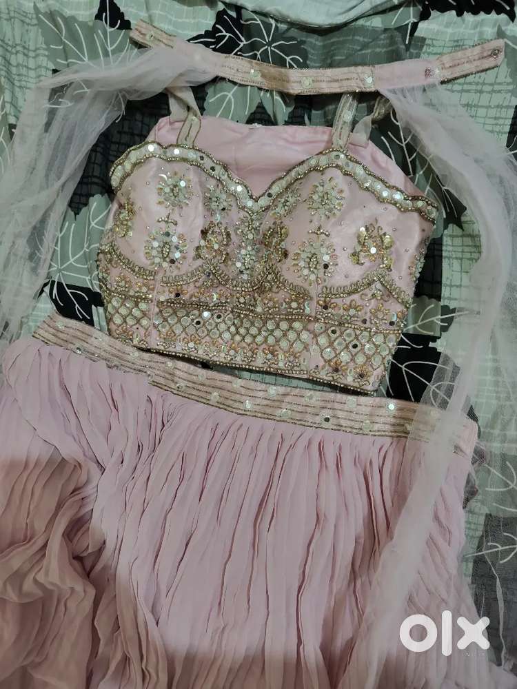 Pink lehenga choli