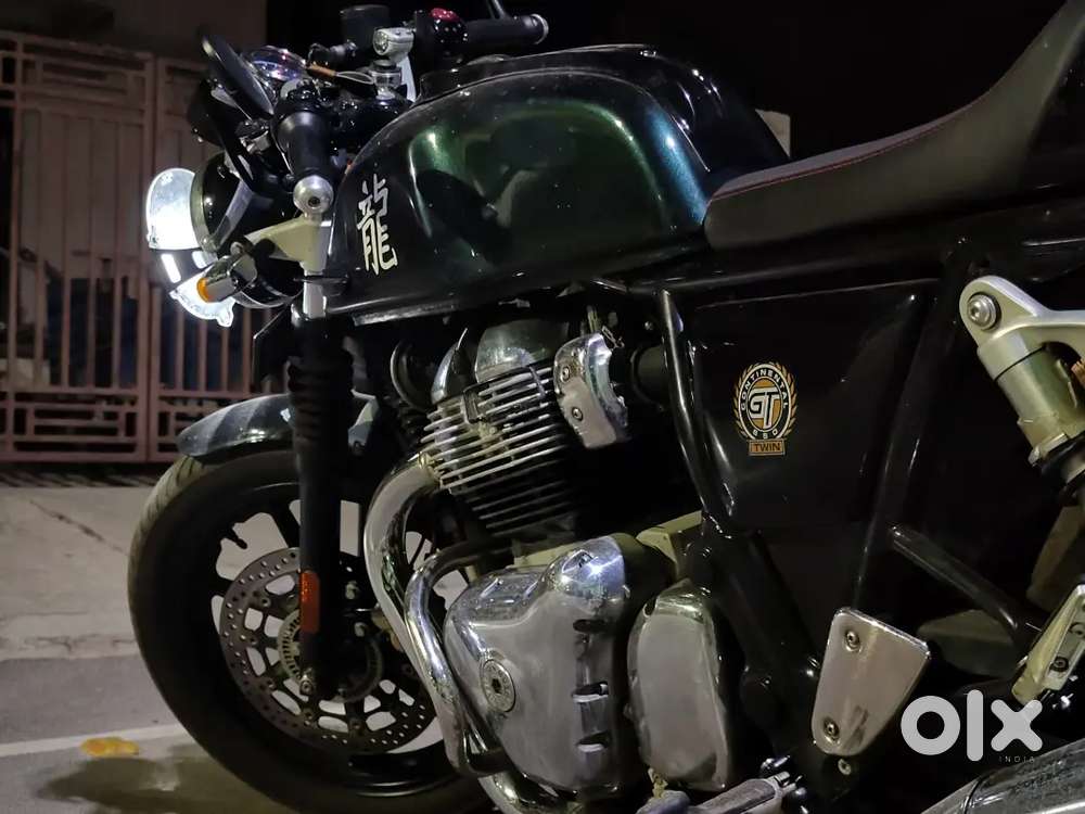 British racing green GT 650 with 80k accessories and 2lakh VIP number