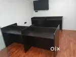 Back to Back Workstation Table, Running Table, Office Table