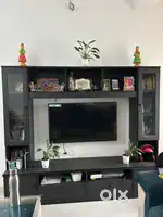 Tv unit plus show case with storage
