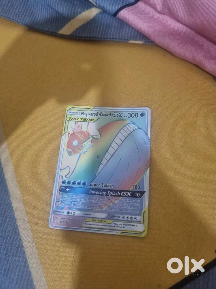 Pokémon card magikarp&waillord