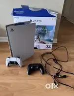 Sony PS5 Blu-Ray Console Horizon Forbidden West Bundle With 2 Controll
