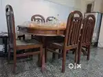 Dining table 6 seater original teak wood