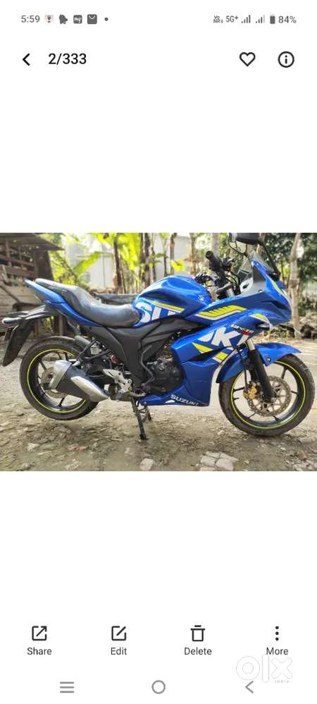 Suzuki Gixxer SF