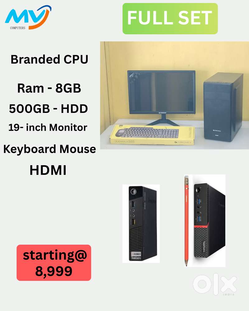 Starting @ 8,999  New Full Set  CPU - new Process  Monitor