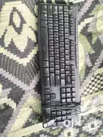 Monitor and Keyboard