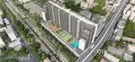 1bhk 2bhk 3bhk in HIGHRISE TOWER 1min walking  from station