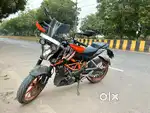 KTM duke 390, very less used.