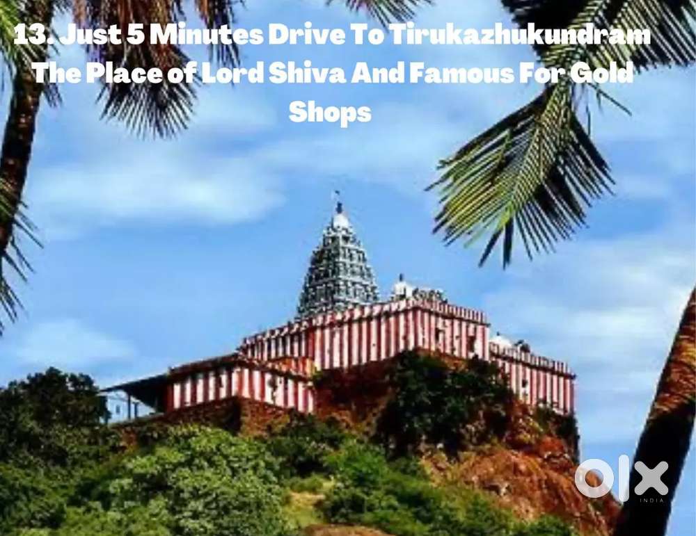 600sqrft dtcp low budget plot in Chengalpet thirukalukundram main road