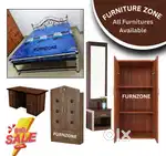 Steel folding, Cots Wooden, Wardrobes, Steel Cotbed mattress Available