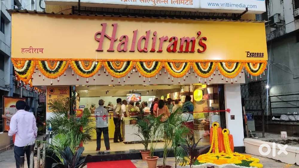 NEW OPENING FOR HALDIRAM OUTLET IN LUCKNOW