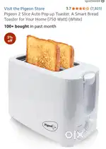 Pigeon pop-up toaster 750w white , New toaster