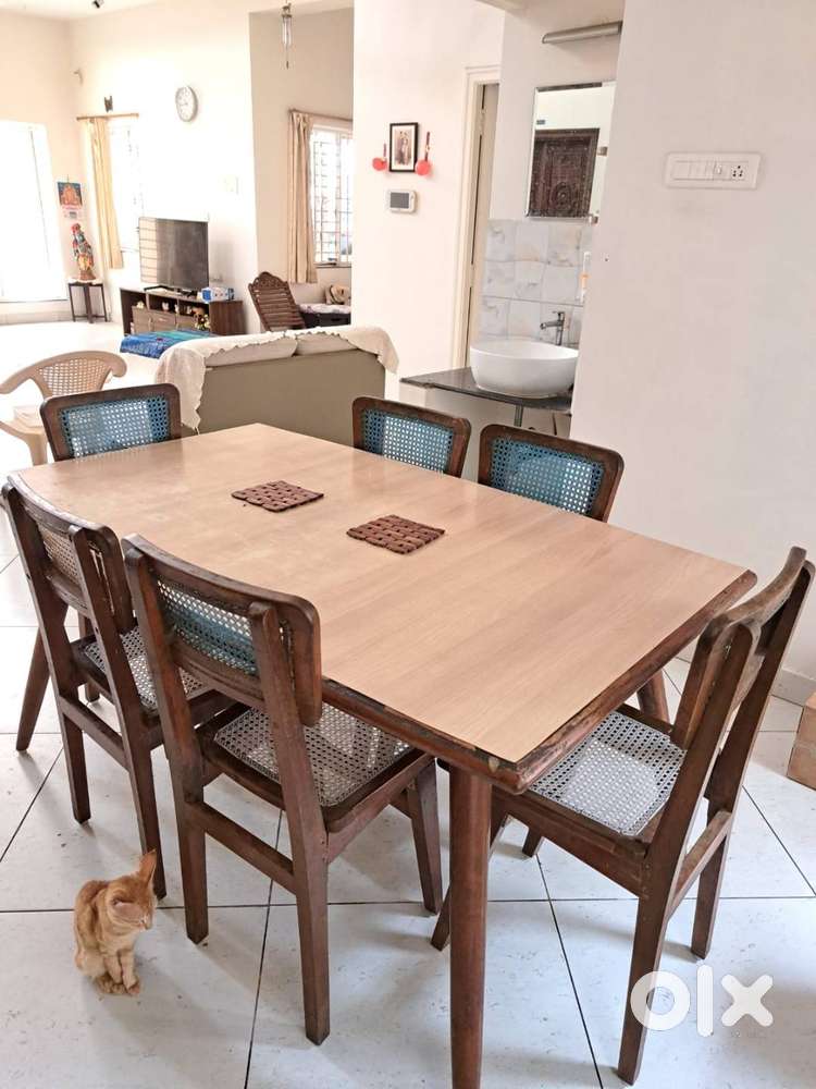 Used Teakwood Dinning table