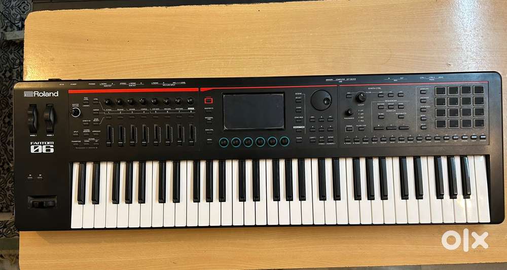 Roland Fantom-06 with Fully Loaded Indian & Western Sounds + Carry Bag