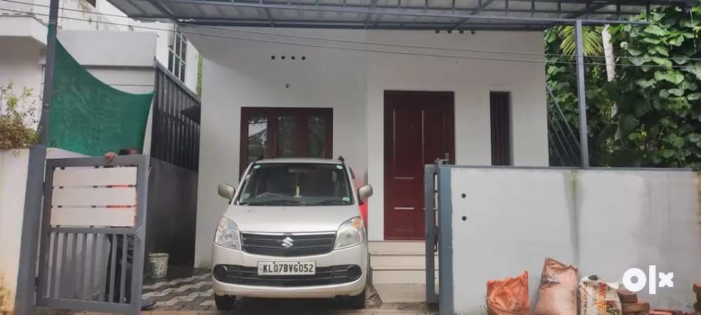 2 bhk new house 550 sqft 1 car parking Tar road frontage at Panagad