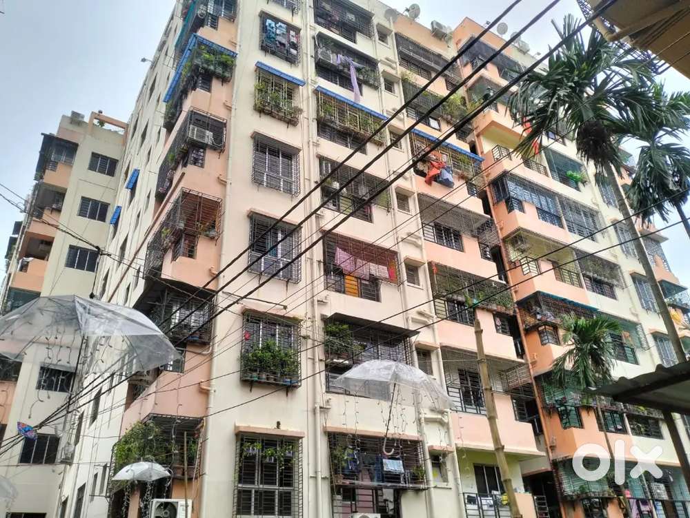 Rent for 2BHK semi-furnished in Bidhan Nagar corporation