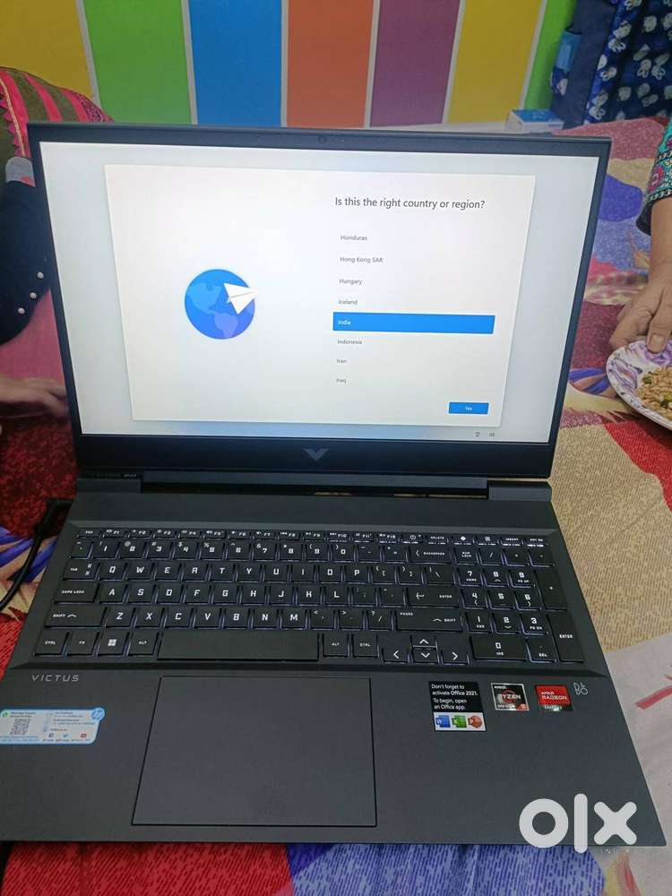 HP Victus Gaming Laptop, 4GB Graphic with warranty