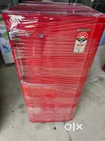 Ad26 Samsung 5star rating single door red colour 190L fridge